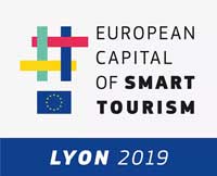logo de Lyon capitale smart tourism 2019
