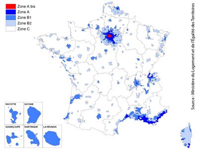 Le zonage ABC définit certains critères de la lo Pinel