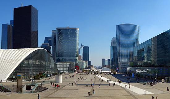 Vue du quartier La Défense