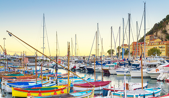 Le port de Nice