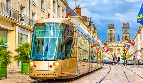 Le tramway à Orléans