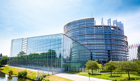 Parlement européen à Strasbourg