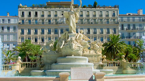 Place de la Liberté à Toulon