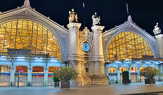 La gare de Tours