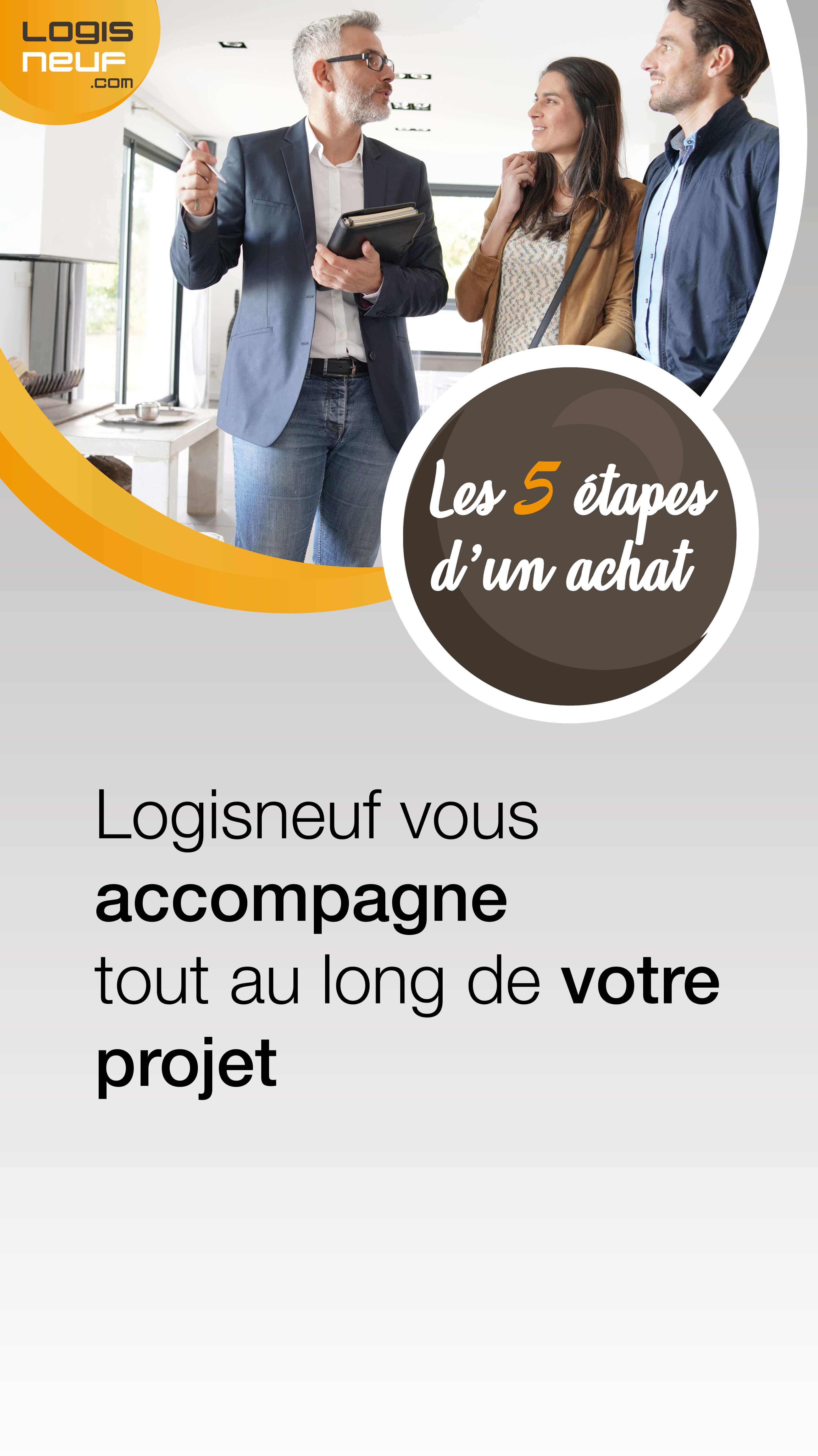 Logisneuf vous accompagne tout au long de votre projet