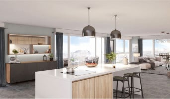 Grenoble programme immobilier neuve « Open Sky » en Loi Pinel  (3)