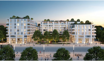 Montpellier programme immobilier neuve « Faubourg 56 » en Loi Pinel