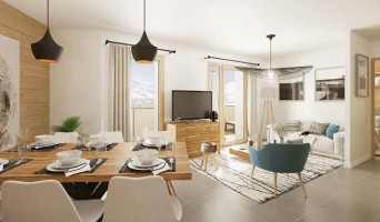 Mont-de-Lans programme immobilier neuve « La Restanque »  (2)