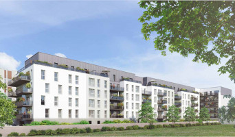 Rouen programme immobilier neuve « Les Rives d'Emma »