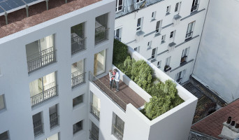 Paris programme immobilier neuve « Villa Simonet »  (2)