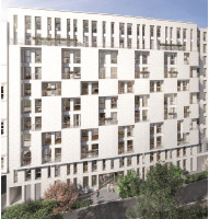 Clichy programme immobilier neuve « Stud’In Rose Guérin »