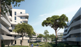 Marseille programme immobilier neuve « Seconde Nature » en Loi Pinel  (2)