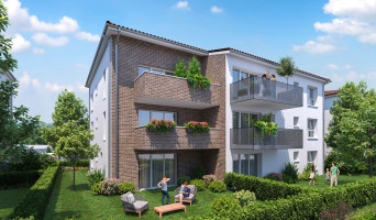 Cugnaux programme immobilier neuve « Les Jardins de Charles » en Loi Pinel  (2)