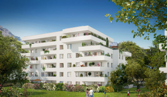 Meylan programme immobilier neuve « Le Domaine des Saules Blancs - Bât. K »