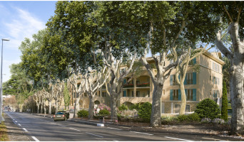 Aix-en-Provence programme immobilier neuve « Le Domaine des Arts »  (2)