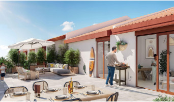 Anglet programme immobilier neuf &laquo; Errek&atilde; &raquo; en Loi Pinel 