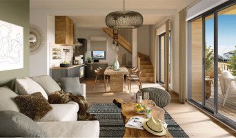 Le Monêtier-les-Bains programme immobilier neuve « Caeli » | Logisneuf (3)