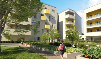 Marseille programme immobilier neuve « Yellow Bâts A et B » en Loi Pinel  (2)