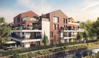 Marcq-en-Barœul programme immobilier neuve « Les Terrasses de la Marque » en Loi Pinel  (2)