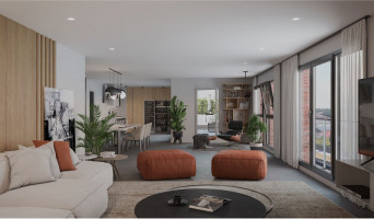Marcq-en-Barœul programme immobilier neuve « Les Terrasses de la Marque » en Loi Pinel  (3)