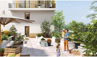 Villeurbanne programme immobilier neuf « L’Îlot Charmes - Nue Propriété