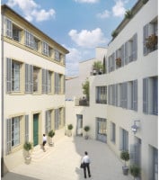 Aix-en-Provence programme immobilier à rénover « Les Hauts de Mirabeau » en Loi Malraux  (2)