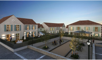 Montfort-l'Amaury programme immobilier neuve « Cours et Jardins »  (4)