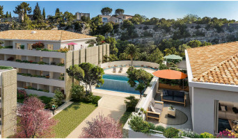 Nîmes programme immobilier rénové « Les Jardins de Thalie » en loi pinel