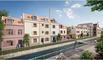 Amiens programme immobilier rénové « Place to Be - Les Rives de Mai » en loi pinel