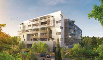 Montpellier programme immobilier neuve « Carré Renaissance - Domaine de Pascalet Tr2 » en Loi Pinel  (3)