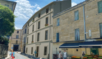 Uzès programme immobilier à rénover « Pavillon Saint Julien » en Loi Malraux