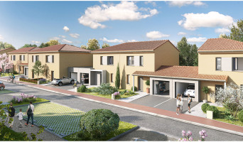 Fronton programme immobilier neuve « Le Clos d’Olympe »  (2)