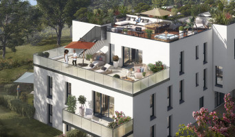 Nantes programme immobilier neuve « Les Roofs Top » en Loi Pinel  (2)