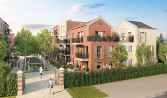 Mouvaux programme immobilier rénové « Le Village du Haumont » en loi pinel