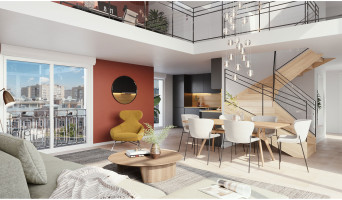 Saint-Ouen-sur-Seine programme immobilier neuve « Villa Clara » en Loi Pinel  (2)