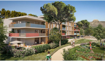 Aubagne programme immobilier neuve « Les Écolines » en Loi Pinel