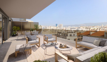 Marseille programme immobilier neuf &laquo; Fort Lacydon &raquo; en Loi Pinel 