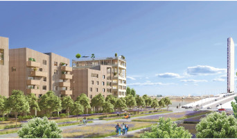 Bordeaux programme immobilier neuf « Quai 56 - Yucca