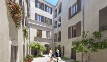 Nîmes programme immobilier à rénover « Carré Mithras » en Loi Malraux  (2)