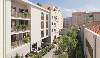 Villeurbanne programme immobilier neuve « L'Aparté » en Loi Pinel  (2)