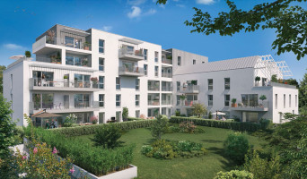 Joué-lès-Tours programme immobilier neuve « L'Ecrin vert » en Loi Pinel  (2)