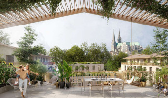 Chartres programme immobilier neuve « Les Reflets de l'Eure » en Loi Pinel  (3)