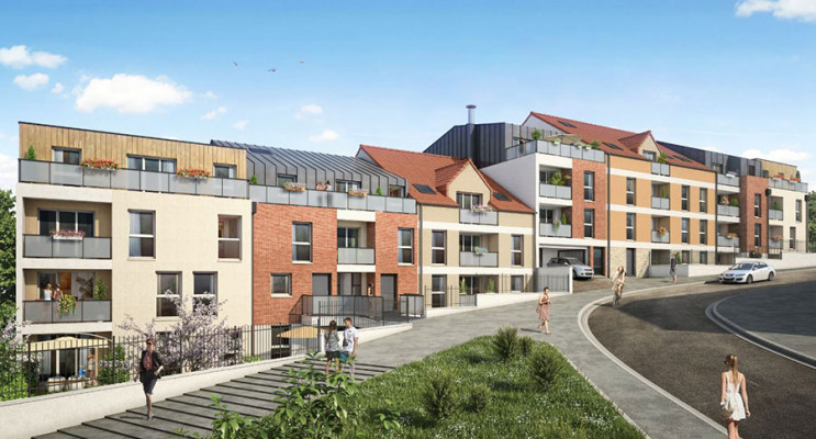 Corbeil-Essonnes programme immobilier neuf « Aquarelle » en Loi Pinel 