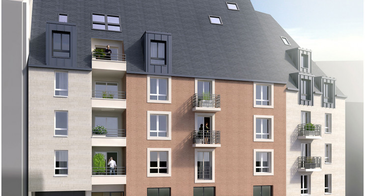 Rouen programme immobilier neuf « La Renaissance » en Loi Pinel 