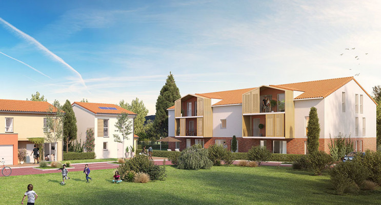 Mondonville programme immobilier neuf &laquo; Les Jardins des Deux Ch&ecirc;nes &raquo; en Loi Pinel 