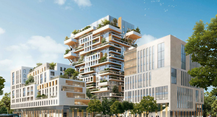 Bordeaux programme immobilier neuf &laquo; Hyp&eacute;rion &raquo; en Loi Pinel 