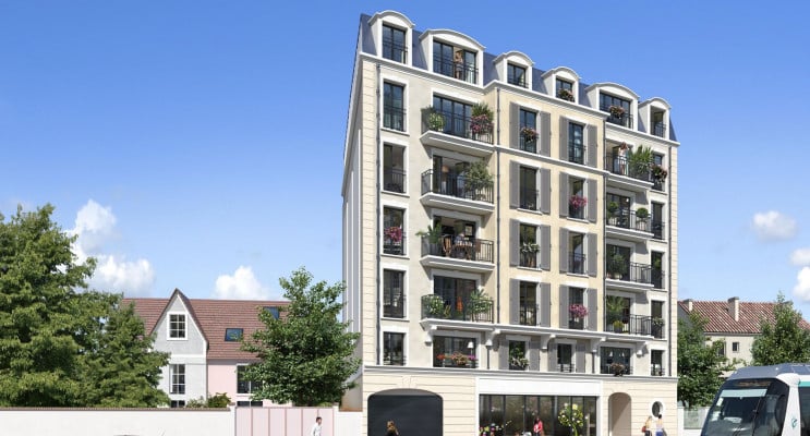 Clamart programme immobilier neuf &laquo; So Mansart &raquo; en Loi Pinel 