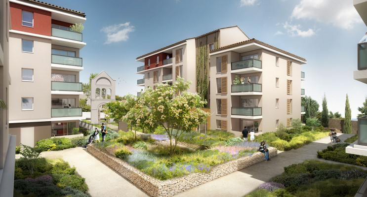 S&egrave;te programme immobilier neuf &laquo; Les Jardins du Carmel &raquo; en Loi Pinel 