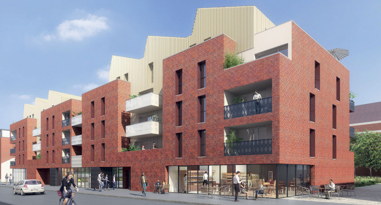 Tourcoing programme immobilier neuf &laquo; Cocon &raquo; en Loi Pinel 