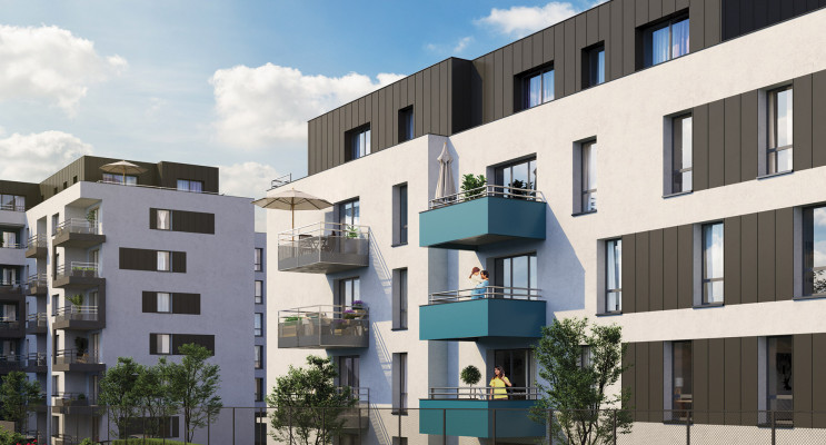 Metz programme immobilier neuf &laquo; L'Olympe &raquo; en Loi Pinel 